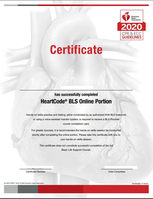 AHA Heart Code Hand-On course